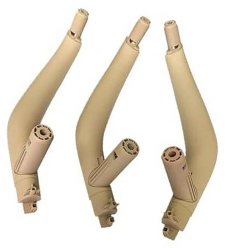 ZAPYVET LHD RHD Innenraum-Beifahrertürgriff-Abdeckungsverkleidung, for, X5 F15 2014 2015 2016 2017 2018 Auto-Innentürgriff(Black RHD Set Beige) von ZAPYVET