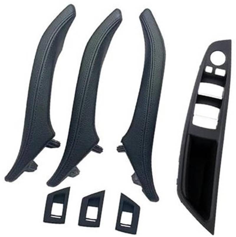 ZAPYVET LHD RHD Innentürgriff-Set, for, 5er F10 F11 F18 520 523 525 528 530 535 2010 2011–2017 51417225873 51417359283 Auto-Innentürgriff(Black RHD Black Set) von ZAPYVET