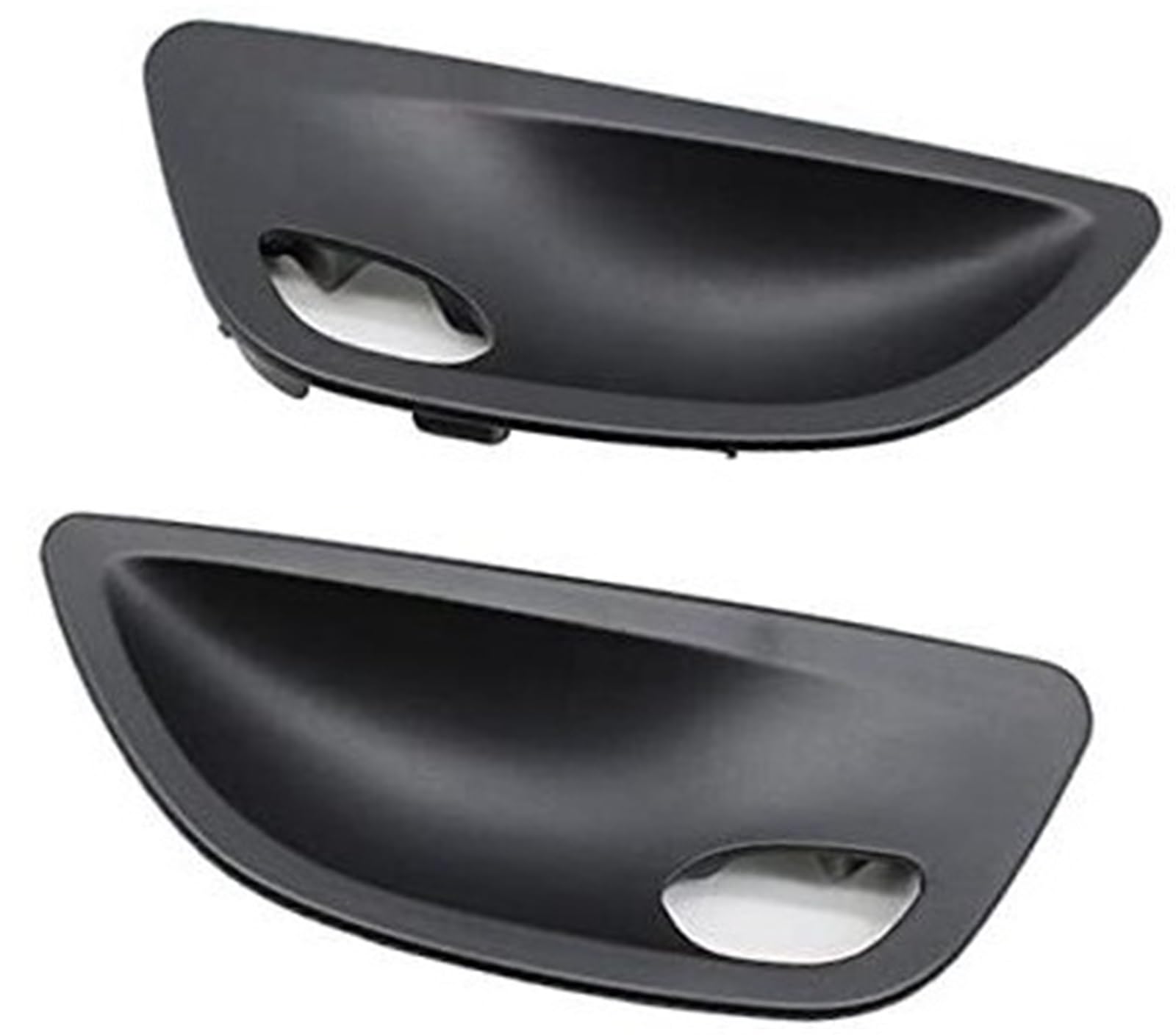 ZAPYVET Links Rechts Auto-Innentürgriff-Abdeckungsverkleidung ersetzen, for, 5er F10 F11 F18 2010–2017 Auto-Innentürgriff(Black) von ZAPYVET