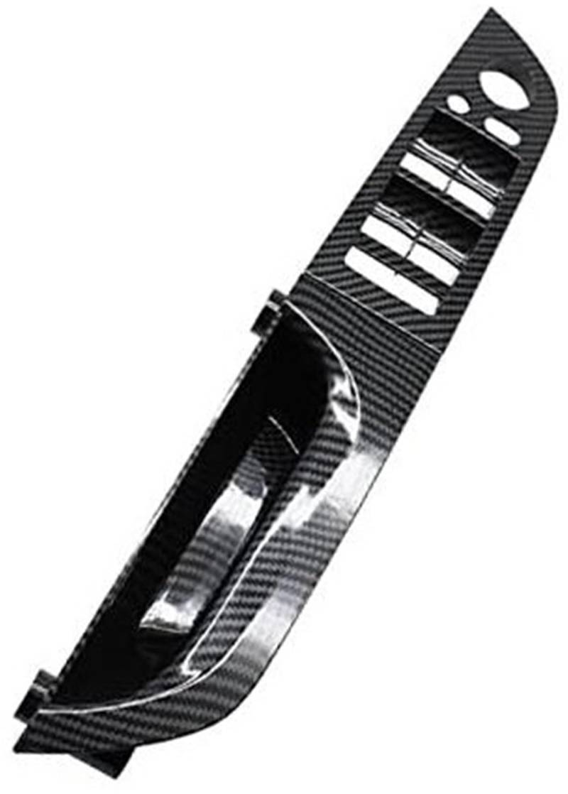 ZAPYVET Linkshänder-Fahrer-Carbonfaser-Innentürgriff-Armlehnenverkleidung, for, 3er-Serie E90 E91 316 318 320 325 328 Auto-Innentürgriff(Black 35.5 A1) von ZAPYVET