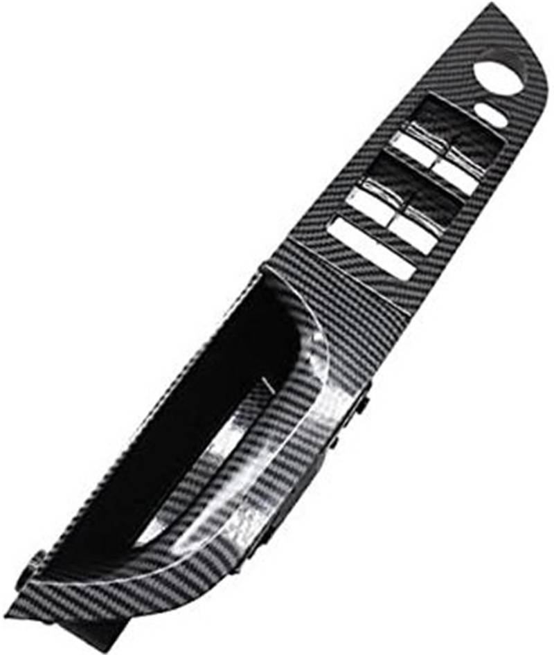 ZAPYVET Linkshänder-Fahrer-Carbonfaser-Innentürgriff-Armlehnenverkleidung, for, 3er-Serie E90 E91 316 318 320 325 328 Auto-Innentürgriff(Black 37.5 B2) von ZAPYVET