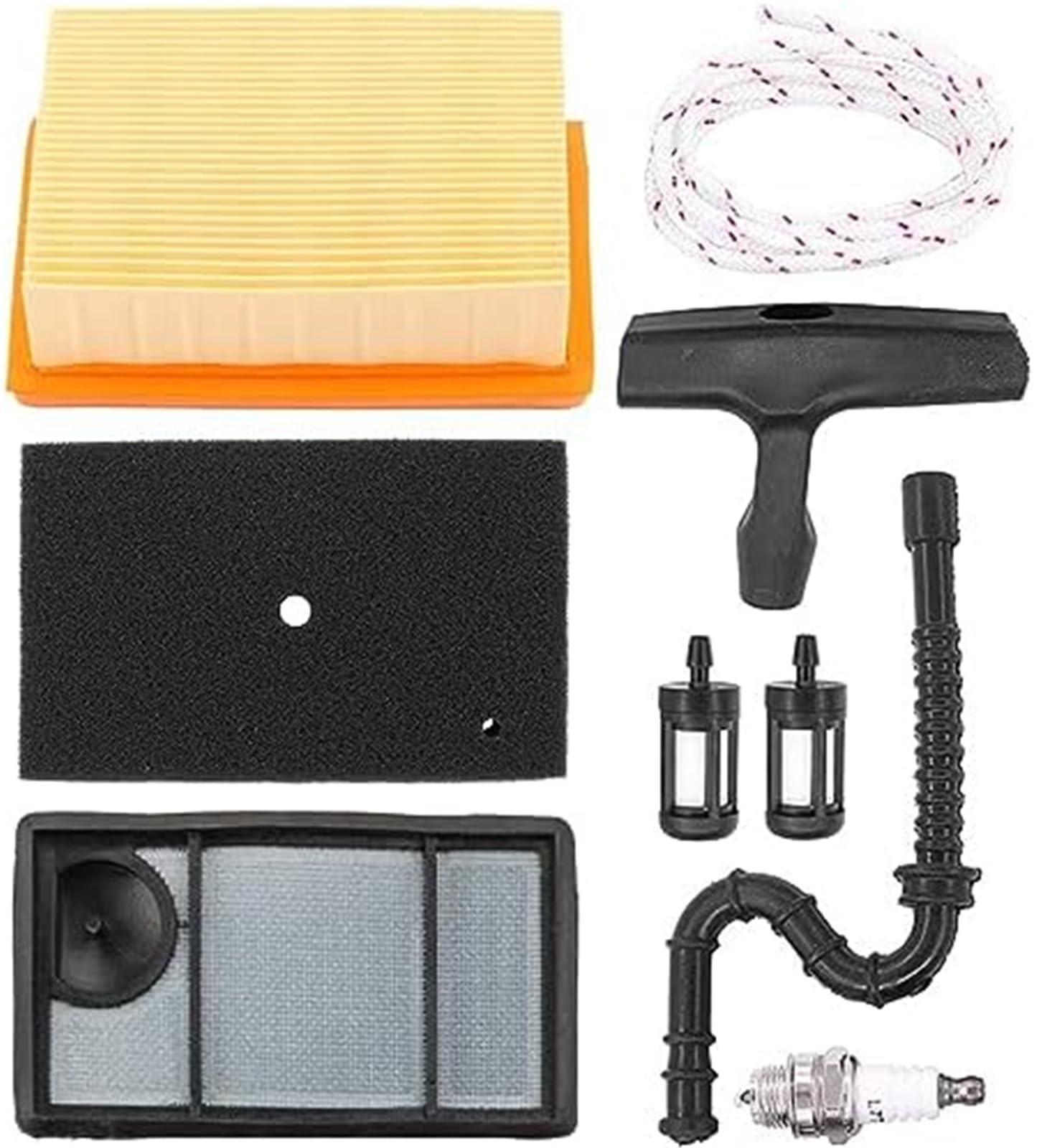 ZAPYVET Luftfilter-Kit-Zubehör for STIHL, TS400 Trennsäge BR350 BR430 BR450 BR450C-EF SR430 SR450 Gebläse, ersetzt 4223 141 0300 4223-140-1800, mit Zündkerze, Kraftstofffilter, Starterseil ZAPYVET Luftfilter-Kit-Zubehör for STIHL, TS400 Trennsäge BR350 BR430 BR450 BR450C-EF SR430 SR450 Gebläse, ersetzt 4223 141 0300 4223-140-1800, mit Zündkerze, Kraftstofffilter, Starterseil von ZAPYVET