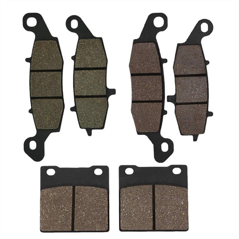 ZAPYVET Motorrad-Bremsbeläge vorn und hinten, for GSX600F GSX 600 F Katana GSX750F GSX 750F GSF600 GSF600S GSF 600 Bandit SV650(Front and Rear) von ZAPYVET