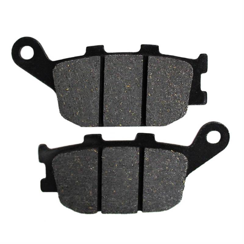 ZAPYVET Motorrad-Bremsbeläge vorne und hinten, for CB600F CB 600F CB 600 F F3 F4 2004 2006 CB600 CB 600 Hornet Ohne ABS 2000-2012(Rear) von ZAPYVET