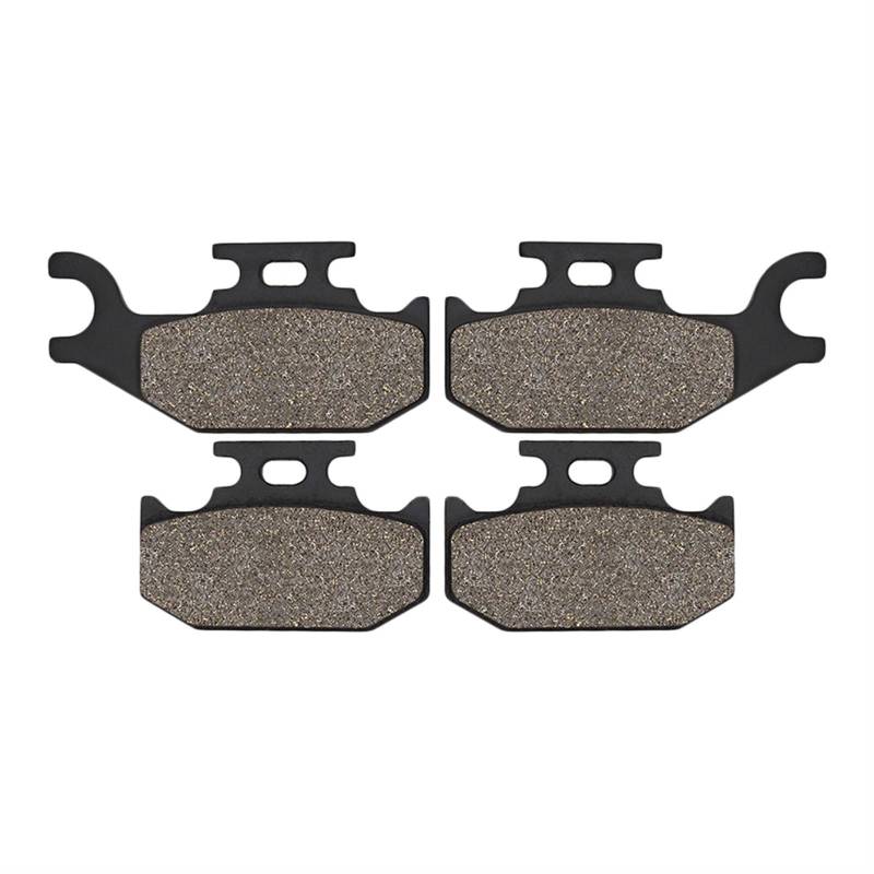 ZAPYVET Motorrad-Bremsbeläge vorne und hinten, for Can Am, Maverick 1000R 2013-2016(Rear Set) von ZAPYVET