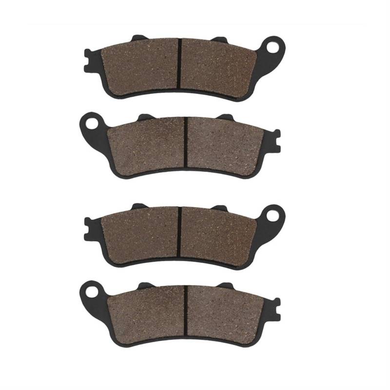 ZAPYVET Motorrad-Bremsbeläge vorne und hinten, for GL 1800 GL1800 Goldwing 1800 2001-2015 NRX 1800 NRX1800 Rune 2004 2005(2pcs) von ZAPYVET