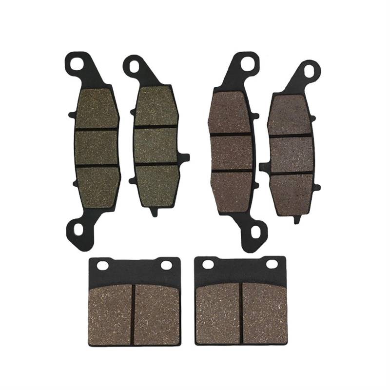ZAPYVET Motorrad-Bremsbeläge vorne und hinten, for GSX 600F GSX600F Katana 600 1998-2006 SV 650 SV650 1999-2002(Front and Rear) von ZAPYVET