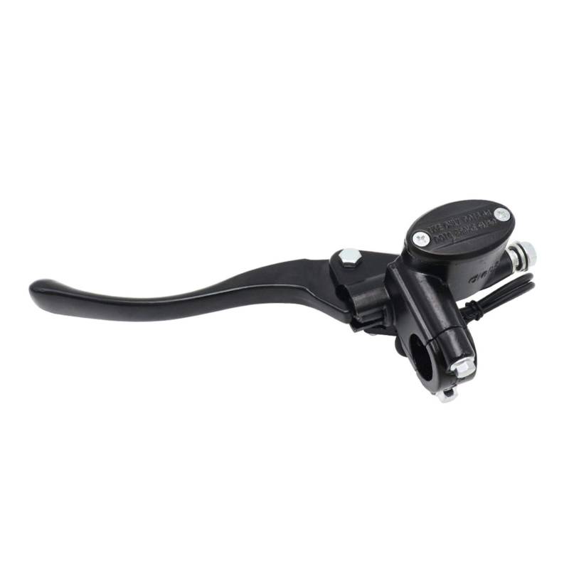 ZAPYVET Motorrad Bremspumpe Buggy Roller Universal Zylinder Hydraulikpumpe Kupplung Griff Zubehör Links rechts vorne Bremshebel Motorrad-Handbremse(Left) von ZAPYVET