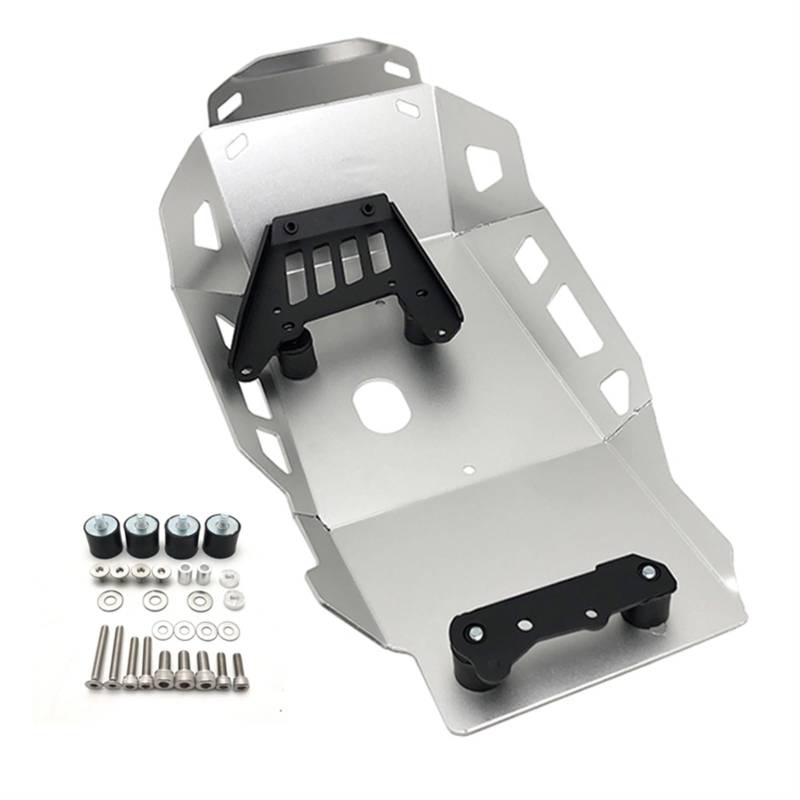 ZAPYVET Motorrad-Unterfahrschutz, Motor-Chassis-Schutz, Grundrahmen-Schutzabdeckung, F900XR F900R F 900 XR 900XR 2020 2021 Motorrad-Chassisschutz(Silver) von ZAPYVET