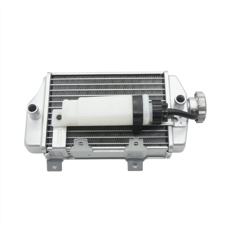ZAPYVET Motorradtank Kühler Wasserbehälter, for BOSUER M6 J1 wassergekühlt CB300cc Cross Country Motorrad-Wasserkühler(Right) von ZAPYVET
