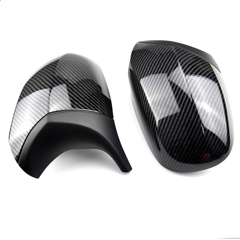 ZAPYVET Rearview Mirror Cover Cap, for, E90 E91 E92 E93 LCI M3Pre Facelifted Trim Carbon Fiber Pattern Replacement Autospiegelabdeckungen(Carbon Pattern) von ZAPYVET