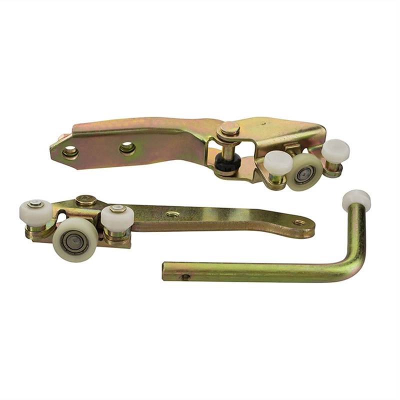 ZAPYVET Rolle ROLLENFÜHRUNG Rechte Seite SCHIEBETÜR Unten Mitte Oben, for VW, T4 701843436 701843406B 701843336A Autotürscharnier(1Set) von ZAPYVET