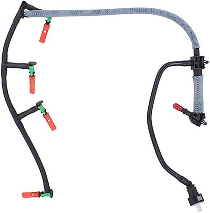 ZAPYVET Rücklaufleckschlauch for Einspritzdüsen, for Transit Mk7 Mk8 Van 2.2 TDCi RWD von ZAPYVET