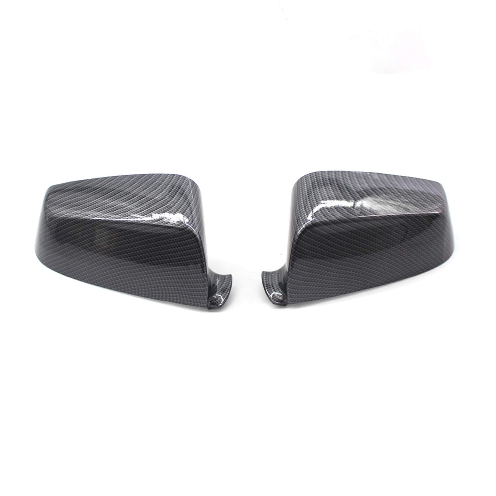 ZAPYVET Rückspiegel-Abdeckkappe Carbonfaser/Schwarz, for, 5er 6er 7er E60 E61 E63 E64 F01 F02-F04 F06 F07 F10 F11 F12 F13 Autospiegelabdeckungen(Carbon Fiber) von ZAPYVET