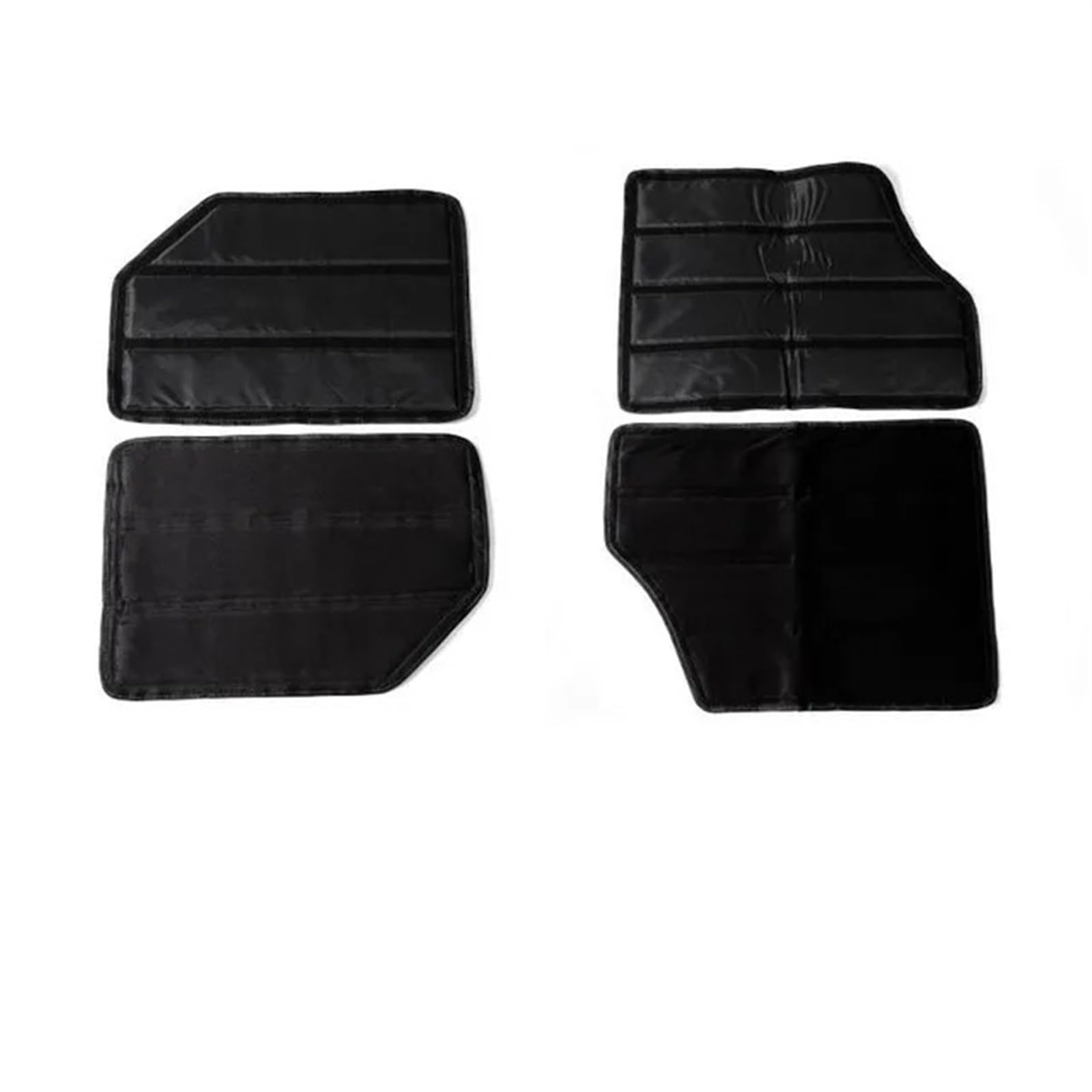 ZAPYVET Schalldämmendes Pad, for Jeep, for Wrangler JK 12–17, JL 18–21, 2/4-Türer, Hardtop, Heckscheibe, Decke, Dach, Wärmedämmung aus Baumwolle Motor-Hitzeschutzmatte(4PCS JK 2-Door) von ZAPYVET
