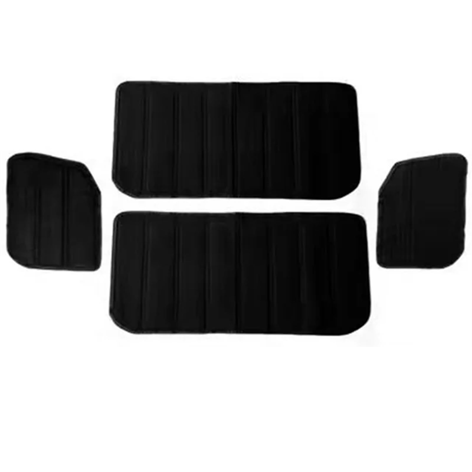 ZAPYVET Schalldämmendes Pad, for Jeep, for Wrangler JK 12–17, JL 18–21, 2/4-Türer, Hardtop, Heckscheibe, Decke, Dach, Wärmedämmung aus Baumwolle Motor-Hitzeschutzmatte(4PCS JL 2-Door) von ZAPYVET