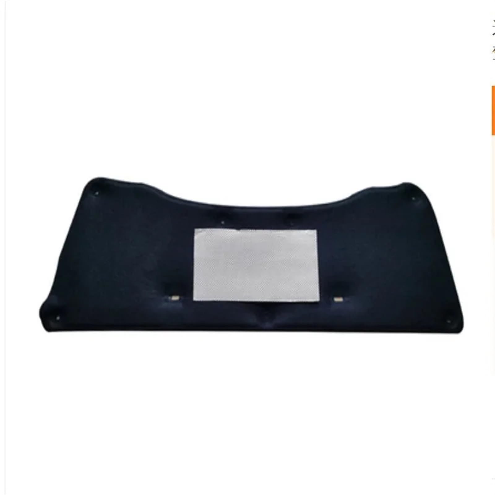 ZAPYVET Schwarze Auto-Front-Motorhaube, Schall- und Wärmedämm-Baumwolle, for Toyota, for RAV4, 2009 2010 2011 2012 2013 2014 2015 2016 2017 2018 Motor-Hitzeschutzmatte(B 09-12) von ZAPYVET