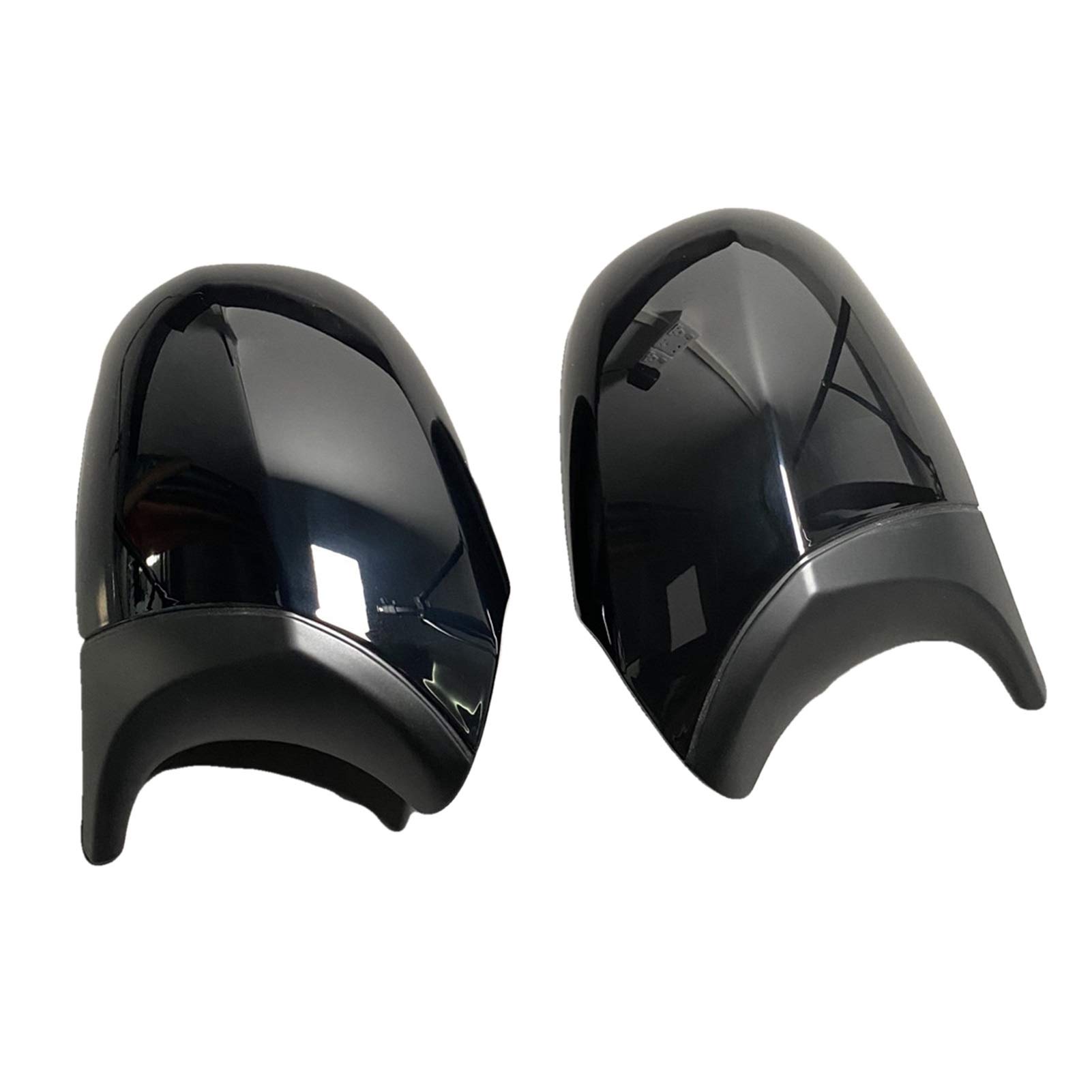 ZAPYVET Seitenspiegel-Abdeckkappe, for, 1er 3er E81 E82 E87 E88 E90 E91 E92 E93 Schwarz glänzend Autospiegelabdeckungen(2009 2013 LCI) von ZAPYVET
