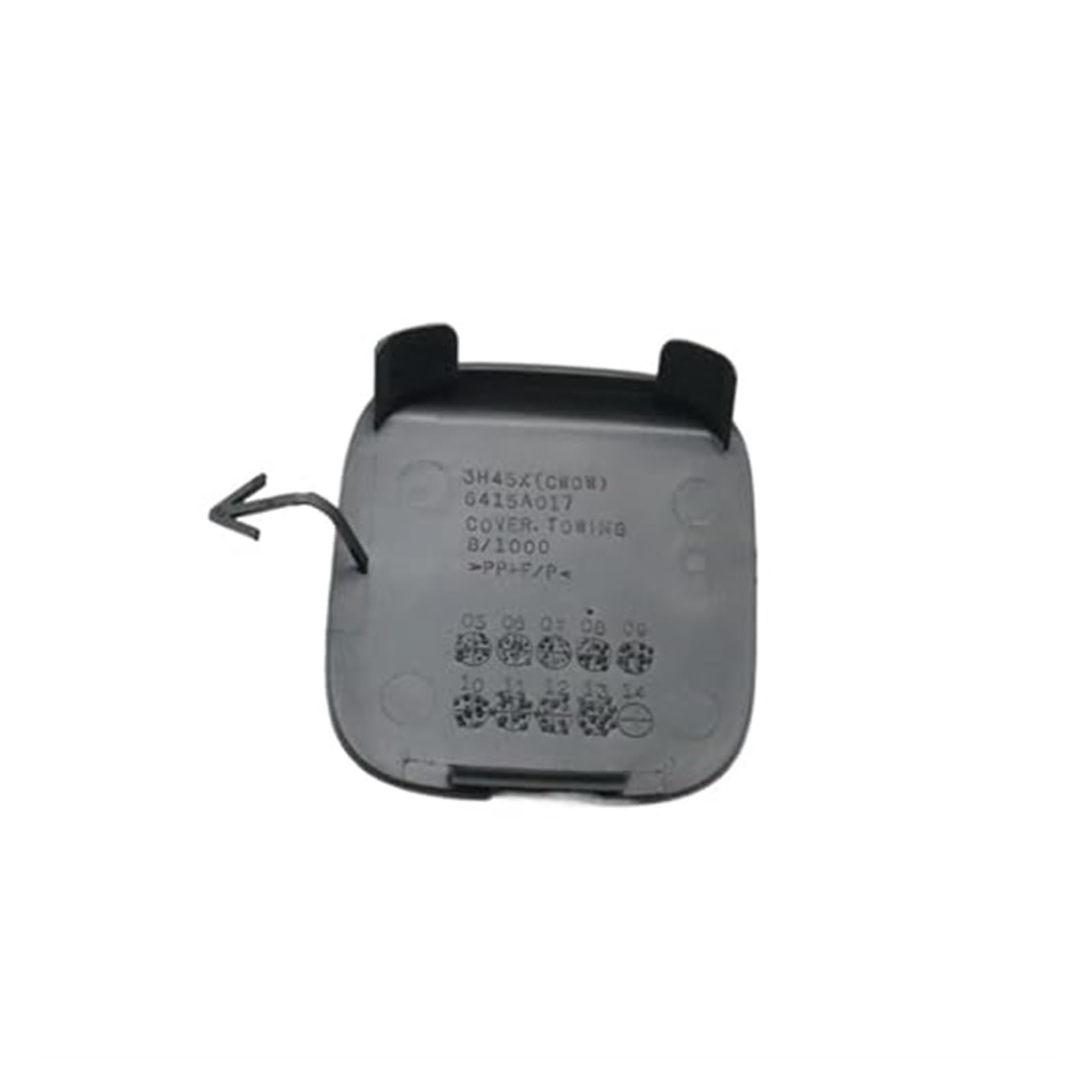 ZAPYVET Unlackierte Farbe Heckstoßstange Abschlepphaken Auge Kappe Abdeckung, for Mitsubishi, Outlander 2007-2013 6415A017 Abdeckung für Auto-Abschlepphaken ZAPYVET Unlackierte Farbe Heckstoßstange Abschlepphaken Auge Kappe Abdeckung, for Mitsubishi, Outlander 2007-2013 6415A017 Abdeckung für Auto-Abschlepphaken von ZAPYVET