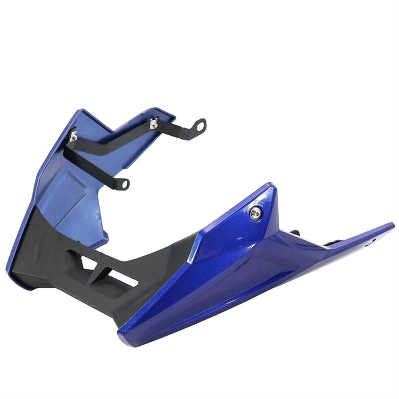 ZAPYVET Unterer Motorchassisschutz, Unterfahrschutz, Spoiler, Expeditionsabdeckung, Bauchwannenschutz, F900R F900XR F 900 R XR 2020 2021 Motorrad-Chassisschutz(Blue) von ZAPYVET