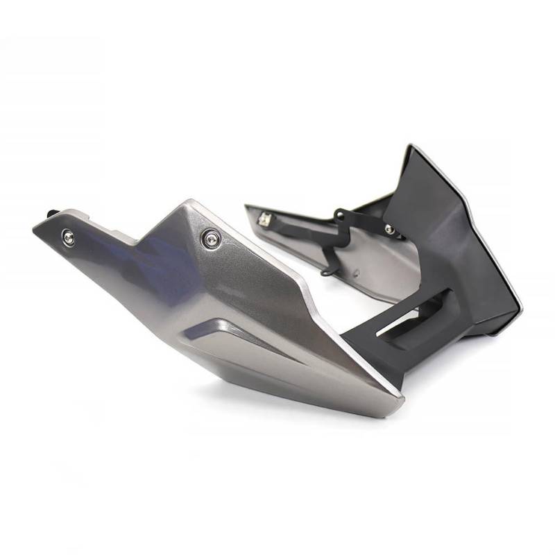 ZAPYVET Unterer Motorchassisschutz, Unterfahrschutz, Spoiler, Expeditionsabdeckung, Bauchwannenschutz, F900R F900XR F 900 R XR 2020 2021 Motorrad-Chassisschutz(Gray) von ZAPYVET