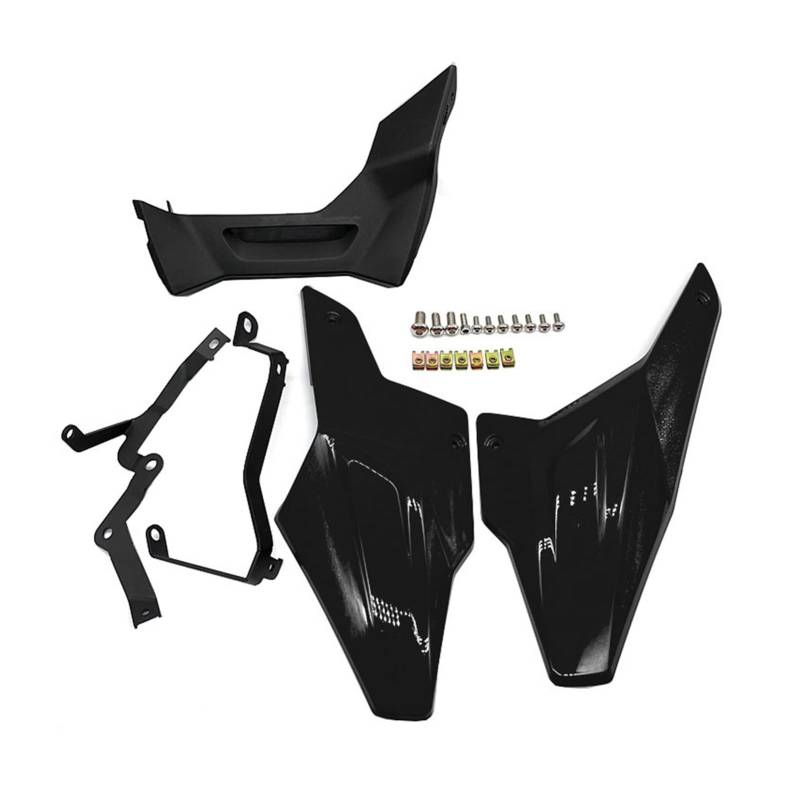 ZAPYVET Unterer Motorchassisschutz, Unterfahrschutz, Spoiler, Expeditionsabdeckung, Bauchwannenschutz, for, F900R F900XR 2020 2021 Motorrad-Chassisschutz(Glossy Black) von ZAPYVET