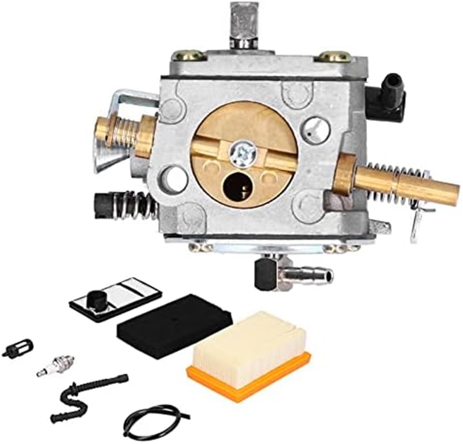ZAPYVET Vergaser-Kit, Luftfiltervergaser, Vergaser-Tune-Up-Kit, Tune-Up-Kit mit Zündkerzen-Luftfilter, for Betontrennsäge TS400, ersetzt HS 274E 4223 120 0600 ZAPYVET Vergaser-Kit, Luftfiltervergaser, Vergaser-Tune-Up-Kit, Tune-Up-Kit mit Zündkerzen-Luftfilter, for Betontrennsäge TS400, ersetzt HS 274E 4223 120 0600 von ZAPYVET