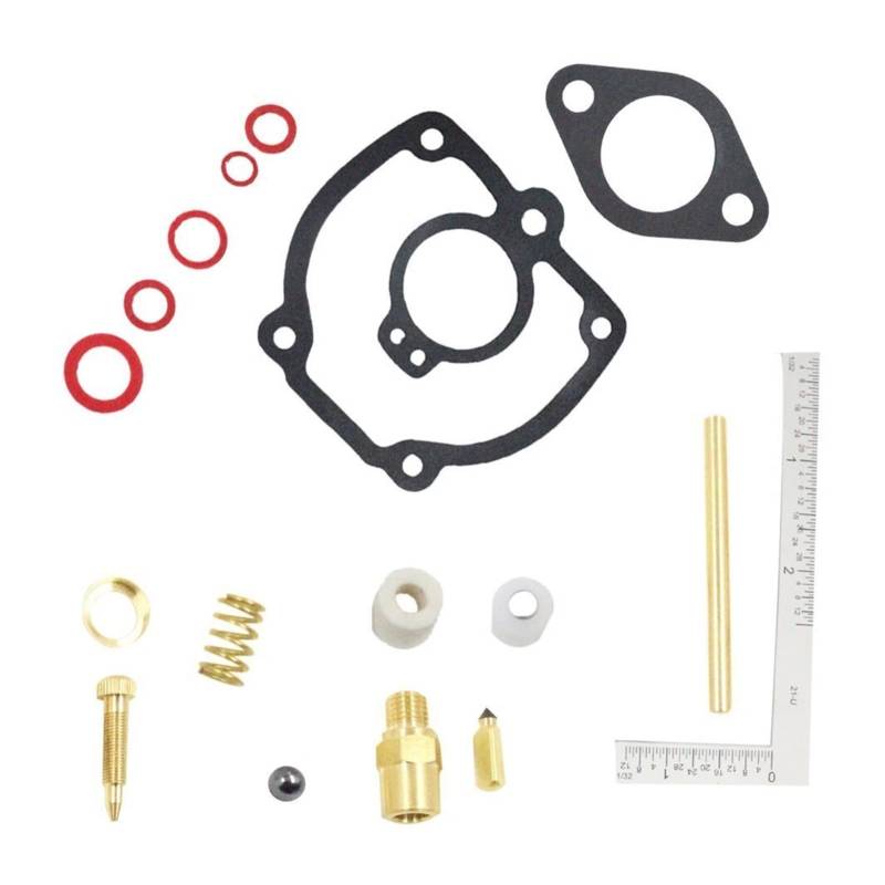 ZAPYVET Vergaser-Reparatursatz for IH/Farmall-Vergaser 400450656 M MV Super H Super M Super MTA Super W4 W6 W9 und WR9 von ZAPYVET