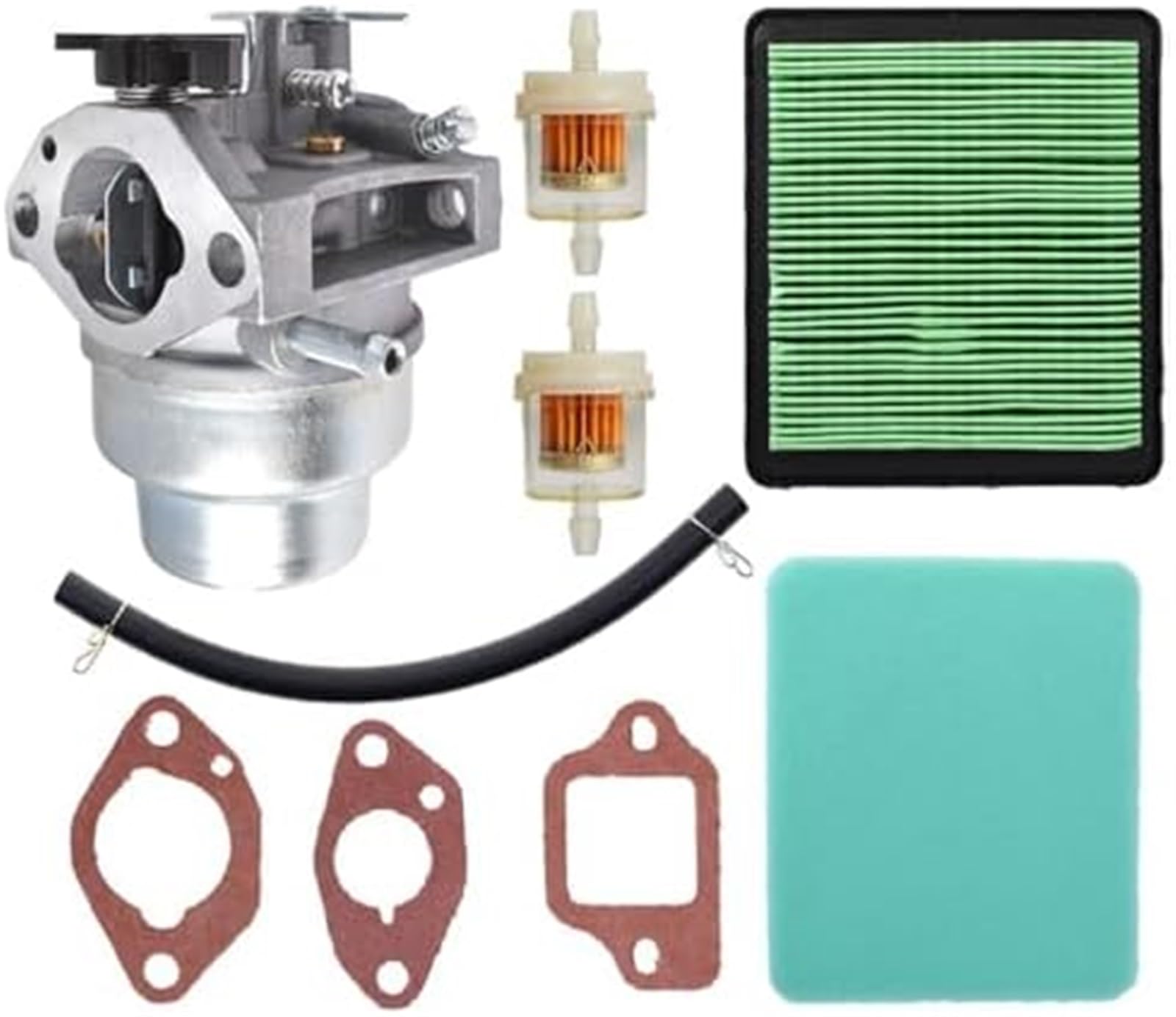 ZAPYVET Vergaserersatz for Troy Bilt, TB130 TB160XP TB240 TB250 TB380XP TB160. Passend for Subaru, for Robin, EA190V EA175V EV190A, 5 PS, 160-cm³-Motor, Rasenmäher mit GCV160-Luftfilter-Tune-Up-Kit ZAPYVET Vergaserersatz for Troy Bilt, TB130 TB160XP TB240 TB250 TB380XP TB160. Passend for Subaru, for Robin, EA190V EA175V EV190A, 5 PS, 160-cm³-Motor, Rasenmäher mit GCV160-Luftfilter-Tune-Up-Kit von ZAPYVET