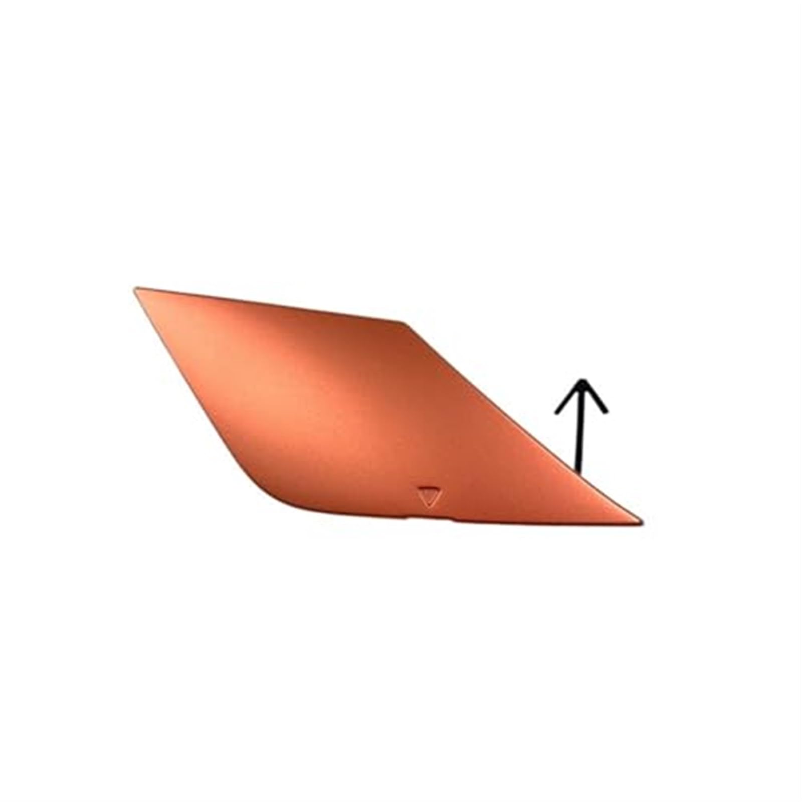 ZAPYVET Vordere Stoßstangen-Anhängerabdeckung, Abschlepphakenkappe for Great Wall, Haval, Jolion 2021, Abschlepphaken for die vordere Stoßstange Abdeckung für Auto-Abschlepphaken(Rear orange) von ZAPYVET