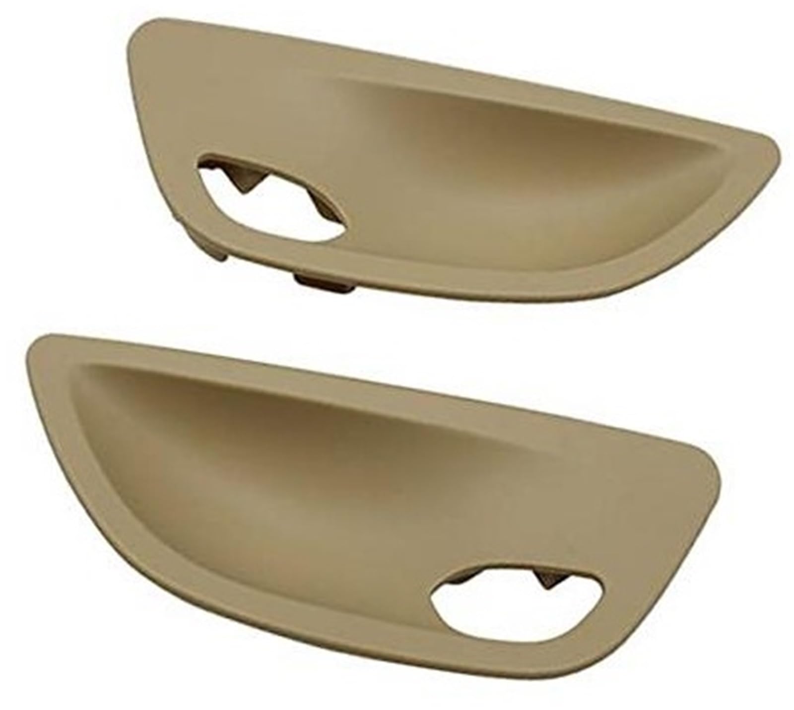 ZAPYVET for, 5er F10 F11 F18 2010–2017, Links und rechts, Innentürgriff-Schüssel-Abdeckung, Ersatz Auto-Innentürgriff(Beige) von ZAPYVET