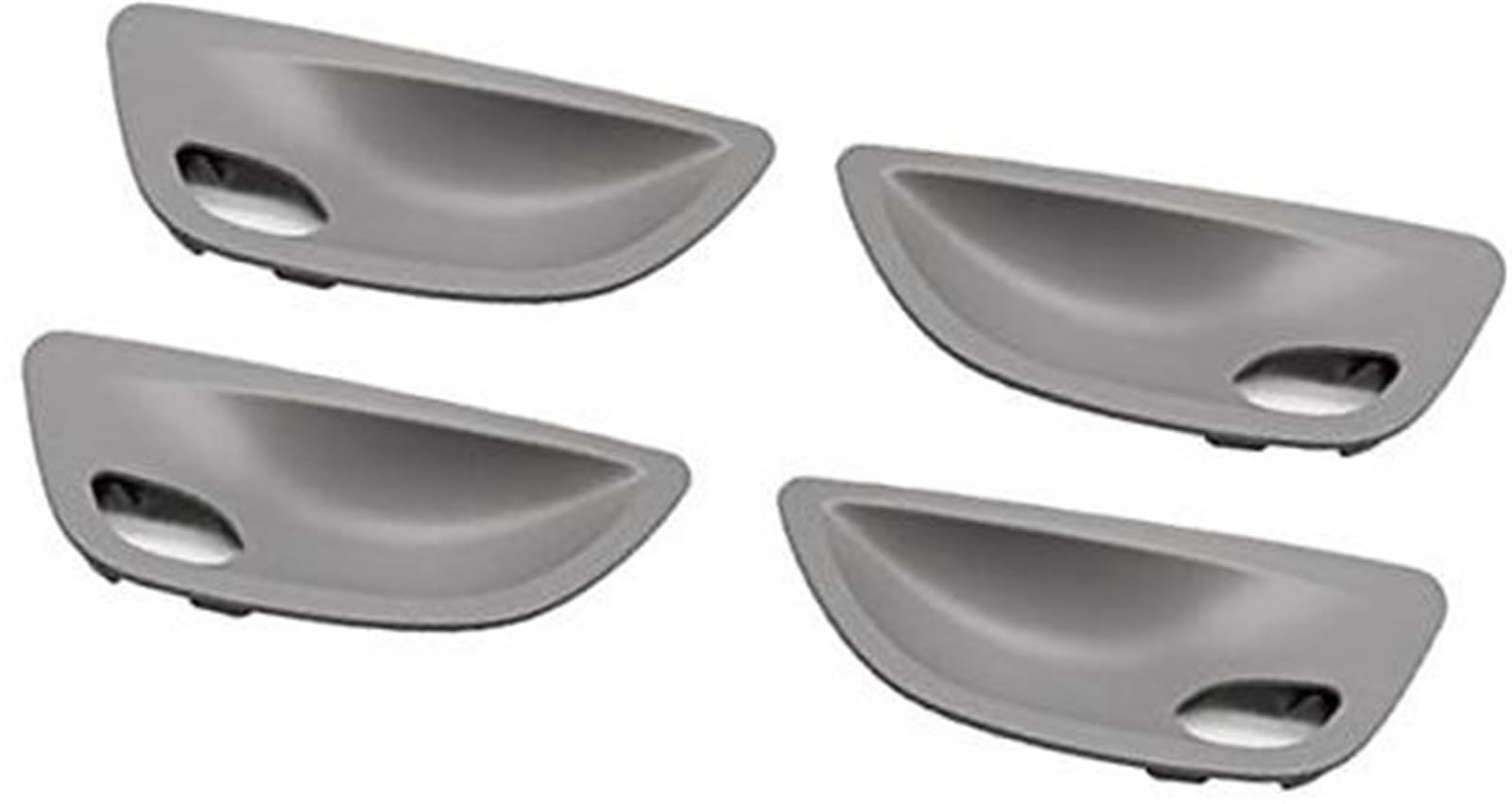 ZAPYVET for, 5er F10 F11 F18 520i 523i 525i 528i Türgriffschalenabdeckung Links rechts ersetzen Auto-Innentürgriff(Gray) von ZAPYVET