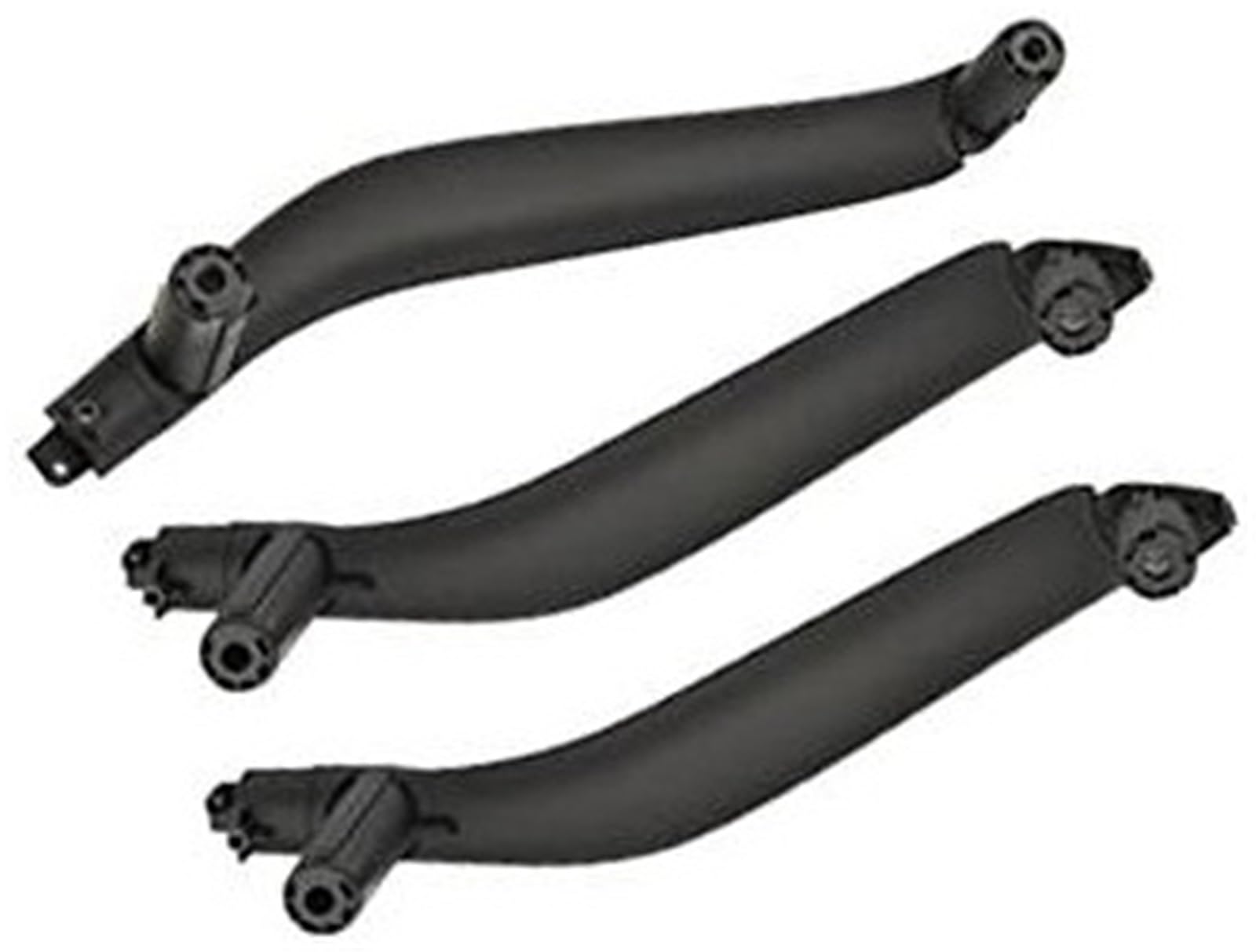 ZAPYVET for, X5 X6 F15 F16 2014 2015 2016 2017 2018 Auto Innentür Innen Zuggriff Sets Ersatz 3 Stück Auto-Innentürgriff(Black) von ZAPYVET