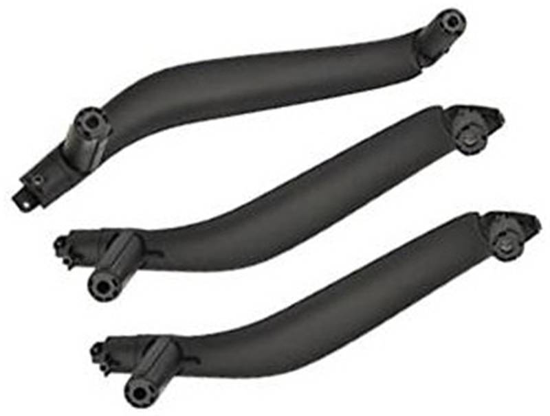 ZAPYVET for, X5 X6 F15 F16 2014 2015 2016 2017 2018 Auto Innentür Innen Zuggriff Sets Ersatz 3 Stück Auto-Innentürgriff(Black) von ZAPYVET