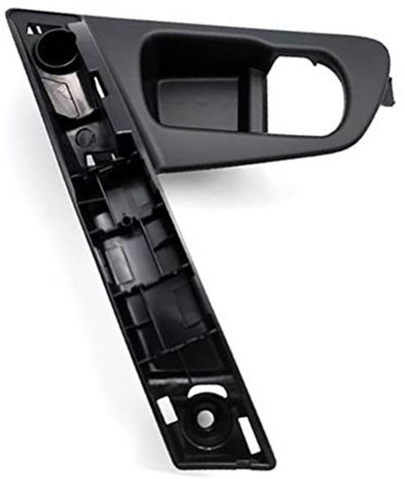 ZAPYVET for Nissan, for Qashqai, J10 2007-2015 Autotürgriffbasis Innengriff Silbergriff ABS-Abdeckung Auto-Innentürgriff(Black Right Handle 1pcs) von ZAPYVET