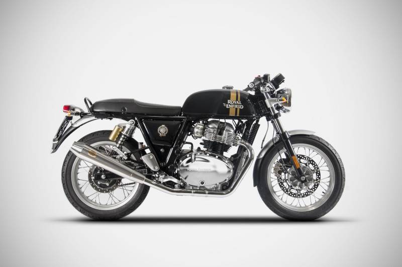 Sport Auspuff ZARD Conical Edelstahl Royal Enfield Continental GT/Interceptor 650 Bj.2021-2022 EURO5 von ZARD