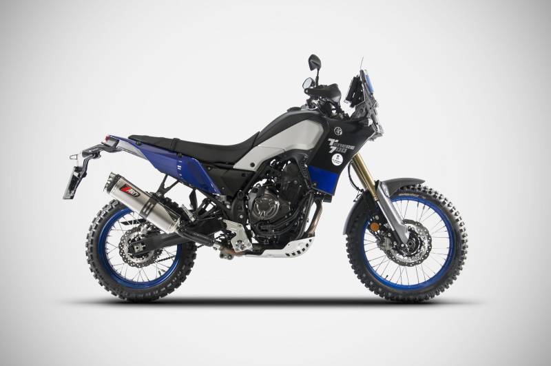Sport Auspuff ZARD Slip-On TITAN Yamaha XTZ 700 Tenere Bj.2019-2020 EURO-4 nur 2,7kg eintragungsfrei von ZARD
