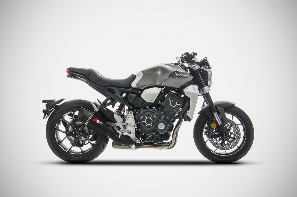 Sport Auspuff ZARD Slip-On Titan BLACK Carbonkappe Honda CB 1000 R /RA Bj.2018-2020 SC80 EURO-4 +ABE Sport Auspuff ZARD Slip-On Titan BLACK Carbonkappe Honda CB 1000 R /RA Bj.2018-2020 SC80 EURO-4 +ABE von ZARD