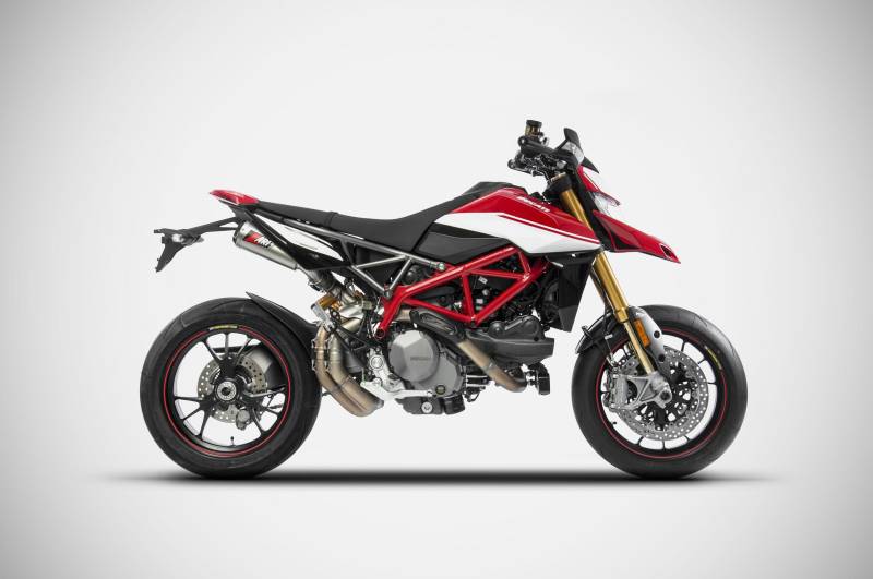 Sport Auspuff ZARD Top Gun m. Carbonendkappe Ducati Hypermotard 950 /SP Bj. 2019-2020 EURO-4 +ABE von ZARD