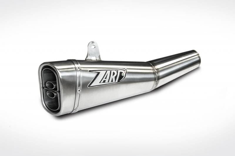 ZARD Sport Auspuff Komplettanlage mit Kat Edelstahl Yamaha MT-07 Bj. 2014-2016 eintragungsfrei /+ABE von ZARD