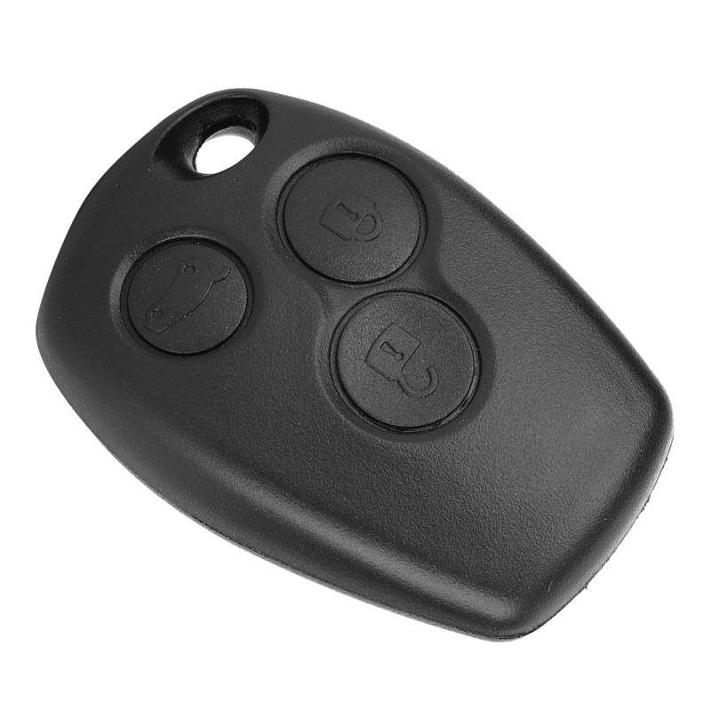 Langlebige 3 -Taste -Auto -Remote -Taste FOB -Shell -Hülle für -Modelle | Kompatibel mit Logan Sandero Clio Fluence Vivaro Master | Leichter und Leicht zu Installierter Austausch von ZASCHMOY
