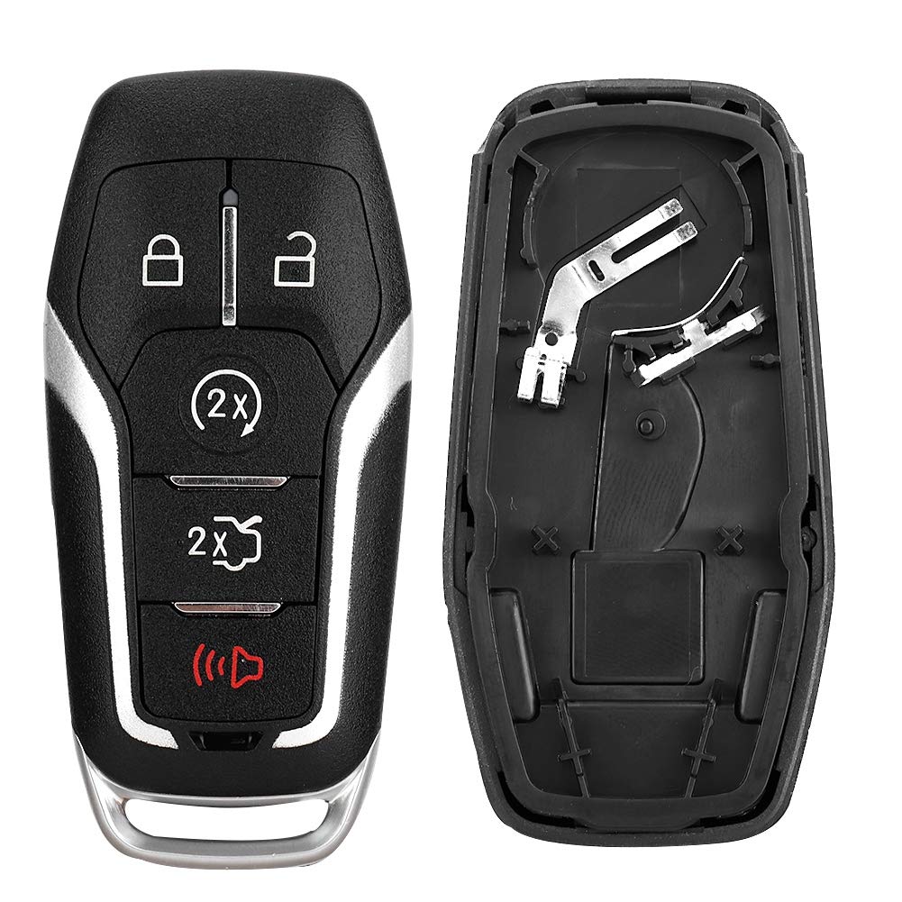 Premium 5 Button Keyless Entry Auto Remote Key FOB-Hülle Anpassung für Langable Ersatzschlüssel FOB Abdeckung Schutzschlüsselschale Premium 5 Button Keyless Entry Auto Remote Key FOB-Hülle Anpassung für Langable Ersatzschlüssel FOB Abdeckung Schutzschlüsselschale von ZASCHMOY