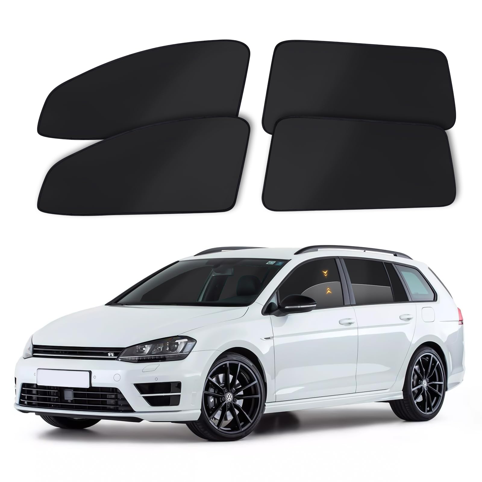 ZATOOTO Auto Sonnenschutz Seitenscheibe, Speziell für VW Golf 7 Variant, Magnetische Privatsphäre-Screen mit Auto Fenster Verdunkelung, Sonnenschutz Auto Kinder für UV- 4er Set ZATOOTO Auto Sonnenschutz Seitenscheibe, Speziell für VW Golf 7 Variant, Magnetische Privatsphäre-Screen mit Auto Fenster Verdunkelung, Sonnenschutz Auto Kinder für UV- 4er Set von ZATOOTO
