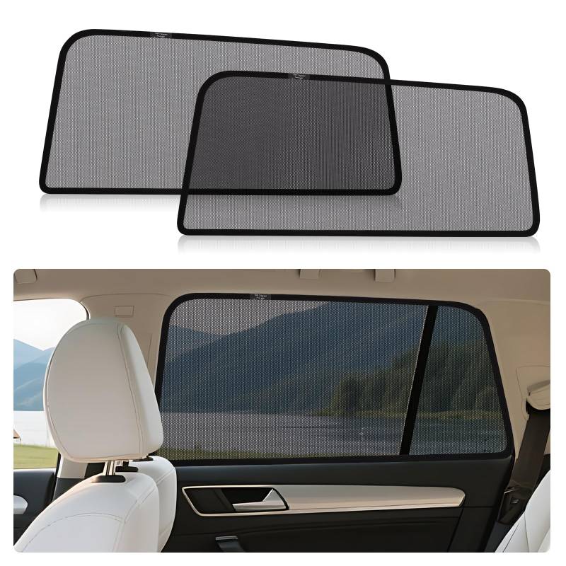 ZATOOTO Auto Sonnenschutz Seitenscheibe des VW Golf 7 Variant 2015-2021, Schützt vor Sonneneinstrahlung und UV-Strahlen, Magnetisch Befestigbar und Faltbar von ZATOOTO