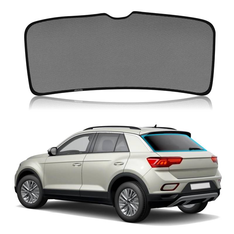 ZATOOTO Sonnenschutz Heckscheibe Auto für T-ROC, Sonnenschutz, UV - abweisend, Kindergeeignet, Faltbar von ZATOOTO