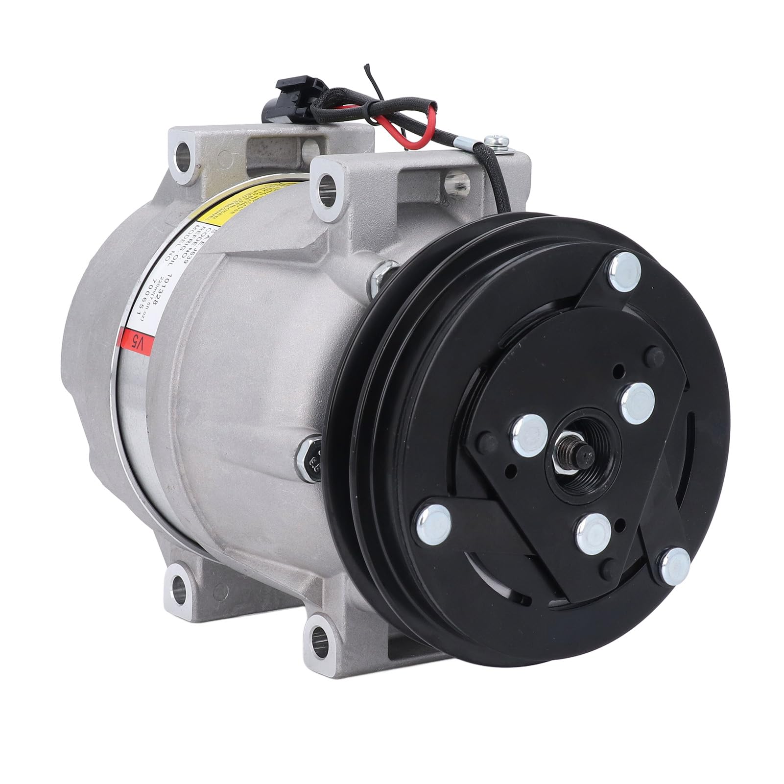 Zaweliyo AC-Kompressor 700651 Ersatz 65-mm-Fuß-ID Schnellmontage V5 für SY75-8 Baggerklimaanlage Zaweliyo AC-Kompressor 700651 Ersatz 65-mm-Fuß-ID Schnellmontage V5 für SY75-8 Baggerklimaanlage von ZAWELIYO