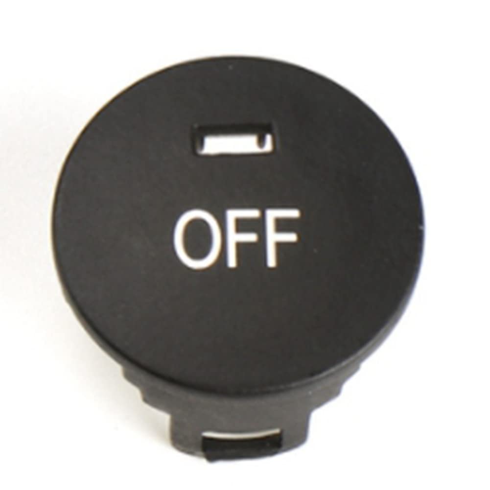 ZAYRAY Klimaanlage Luft Panel Switch Zentraler Steuerung Knopf Abdeckung Off für 5 Series E60 E61 61319250196 von ZAYRAY