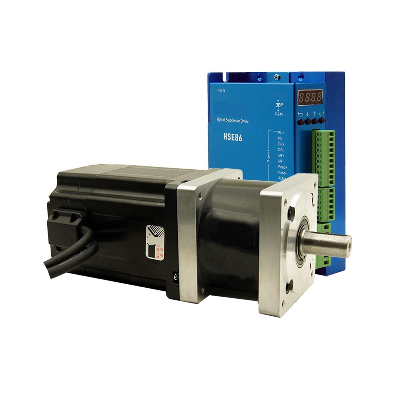 34,5 N.m Planetengetriebe-Schrittmotor mit geschlossenem Regelkreis 86HSEPG80 und Hybrid-Servotreiber HSE86 2-Phasen-Reduzierstück CNC-Kit 1 Stück(Ratio 20 to 1) von ZBFGEPLV