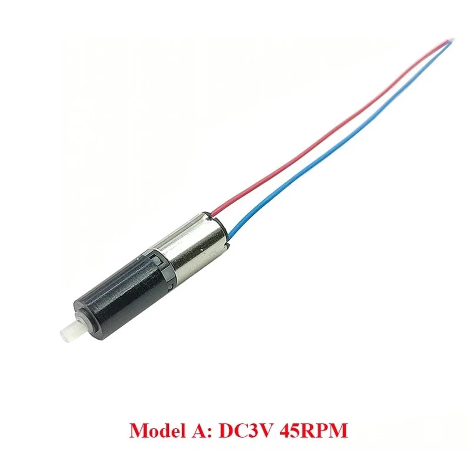 DC 3V 3,7V 45RPM-6400RPM 6mm Planetengetriebe Getriebemotor Kernloser Getriebemotor 1St(MODEL C 1200RPM_3V) von ZBFGEPLV
