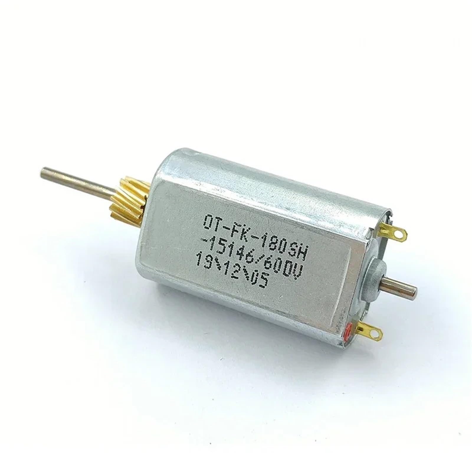 FK-180SH-15146 Kleiner 180-Grad-Doppelwellenmotor, Hochgeschwindigkeitsmotor mit starker magnetischer Kohlebürste, DC 6 V – 12 V, 13600 U/min, 1 Stück FK-180SH-15146 Kleiner 180-Grad-Doppelwellenmotor, Hochgeschwindigkeitsmotor mit starker magnetischer Kohlebürste, DC 6 V – 12 V, 13600 U/min, 1 Stück von ZBFGEPLV